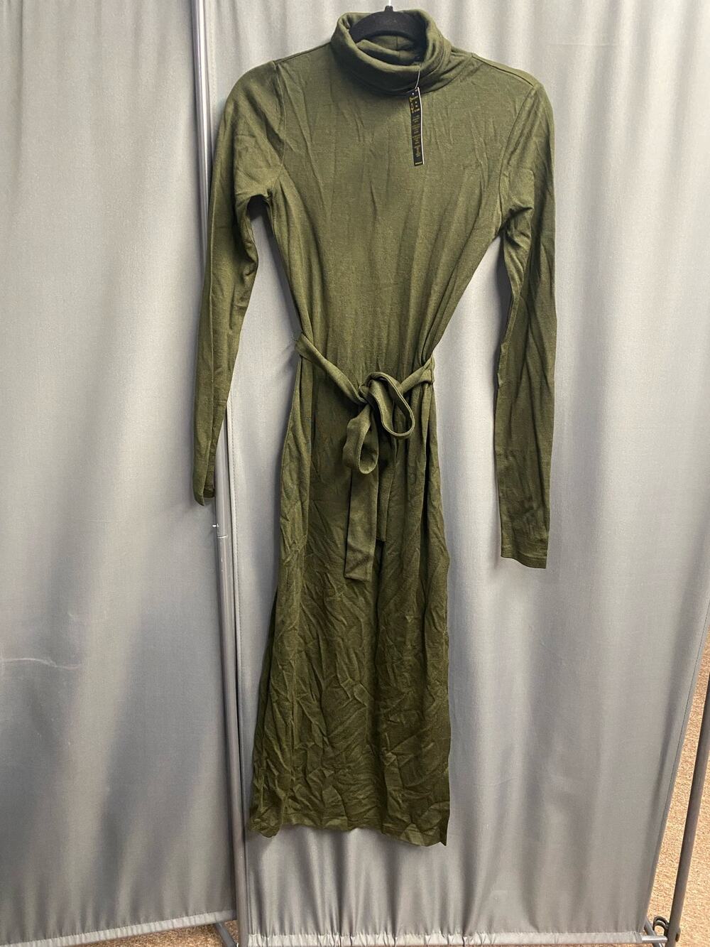 Polo Ralph Lauren Jersey Dress in Olive size X-small (s07) NWT